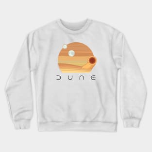 Dune Desert Sandstorm and Sandworm Crewneck Sweatshirt